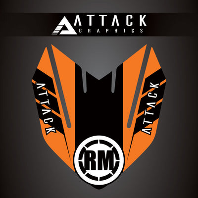 Attack Graphics Renegade Front Fender Decal#207123-P