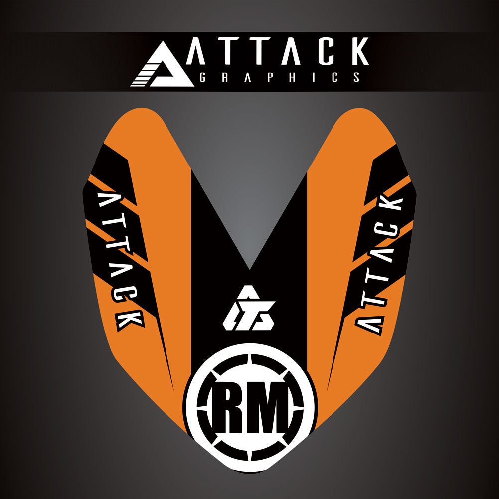 Attack Graphics Renegade Front Fender Decal#207123-P