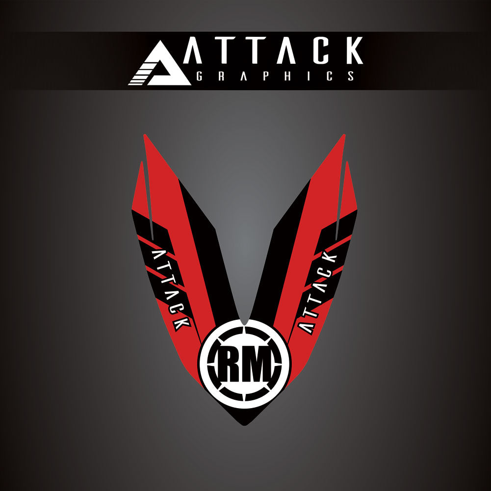 Attack Graphics Renegade Front Fender Decal#207123-P