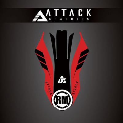 Attack Graphics Renegade Front Fender Decal#207123-P