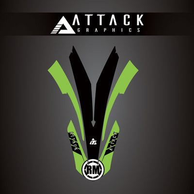 Attack Graphics Renegade Front Fender Decal#207123-P