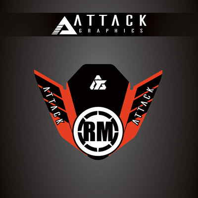 Attack Graphics Renegade Front Fender Decal#207123-P