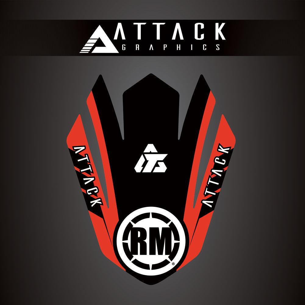 Attack Graphics Renegade Front Fender Decal#207123-P