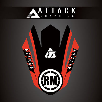Attack Graphics Renegade Front Fender Decal#207123-P