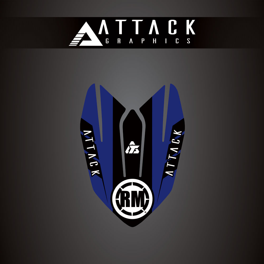 Attack Graphics Renegade Front Fender Decal#207123-P