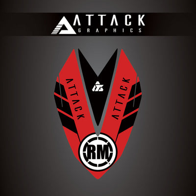 Attack Graphics Renegade Front Fender Decal#207123-P