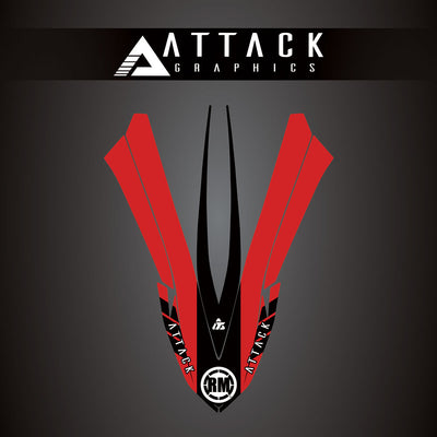 Attack Graphics Renegade Front Fender Decal#207123-P