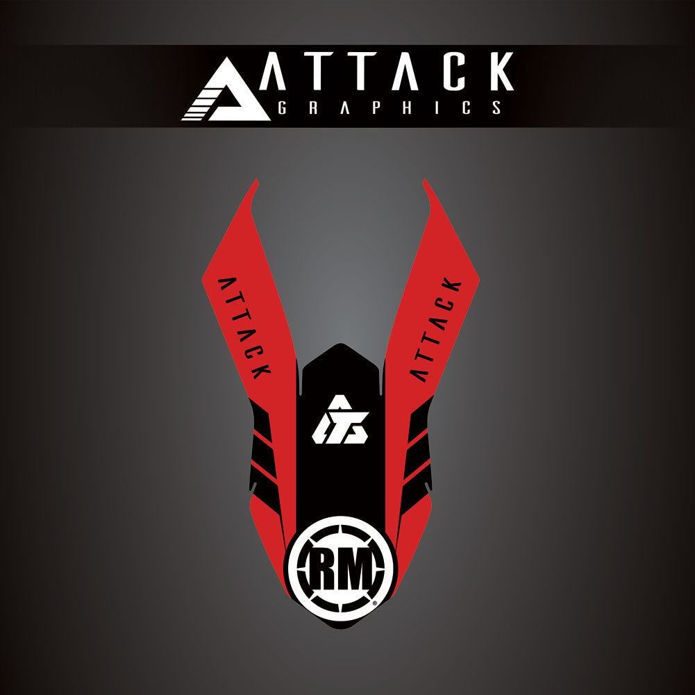 Attack Graphics Renegade Front Fender Decal#207123-P