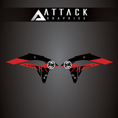 Attack Graphics Renegade Radiator Shroud Decal#207124-P