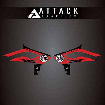 Attack Graphics Renegade Radiator Shroud Decal#207124-P