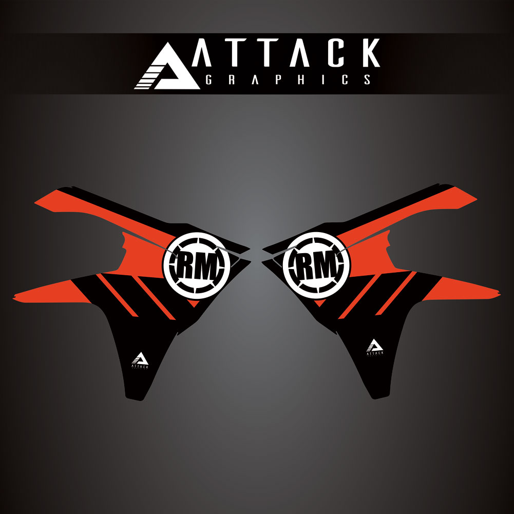 Attack Graphics Renegade Radiator Shroud Decal#207124-P