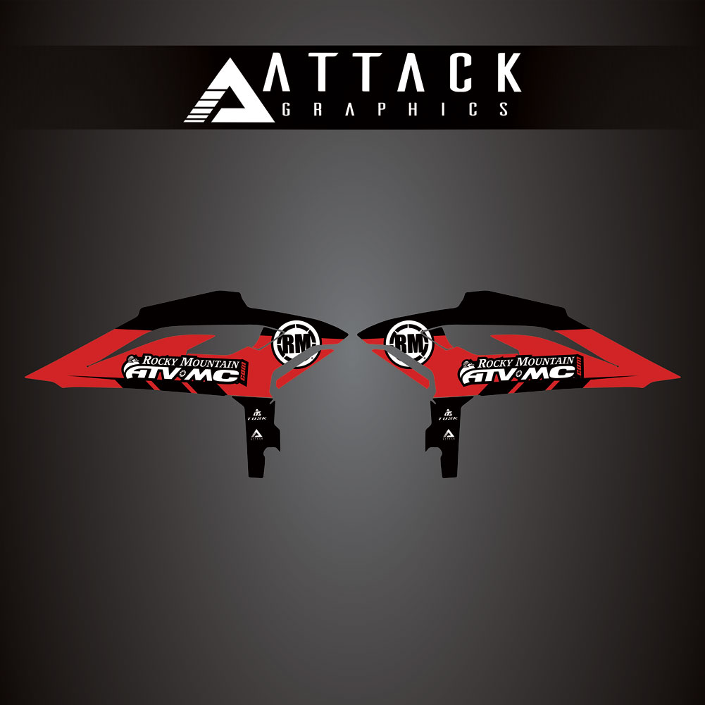 Attack Graphics Renegade Radiator Shroud Decal#207124-P