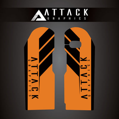 Attack Graphics Renegade Lower Fork Guard Decal#207125-P