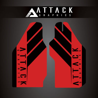 Attack Graphics Renegade Lower Fork Guard Decal#207125-P