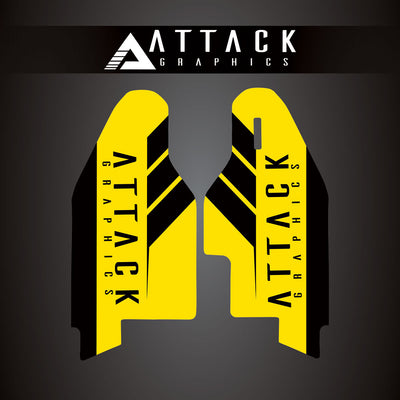 Attack Graphics Renegade Lower Fork Guard Decal#207125-P