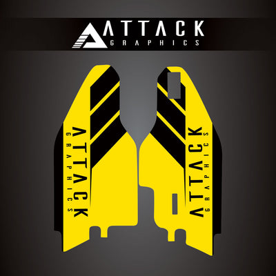 Attack Graphics Renegade Lower Fork Guard Decal#207125-P