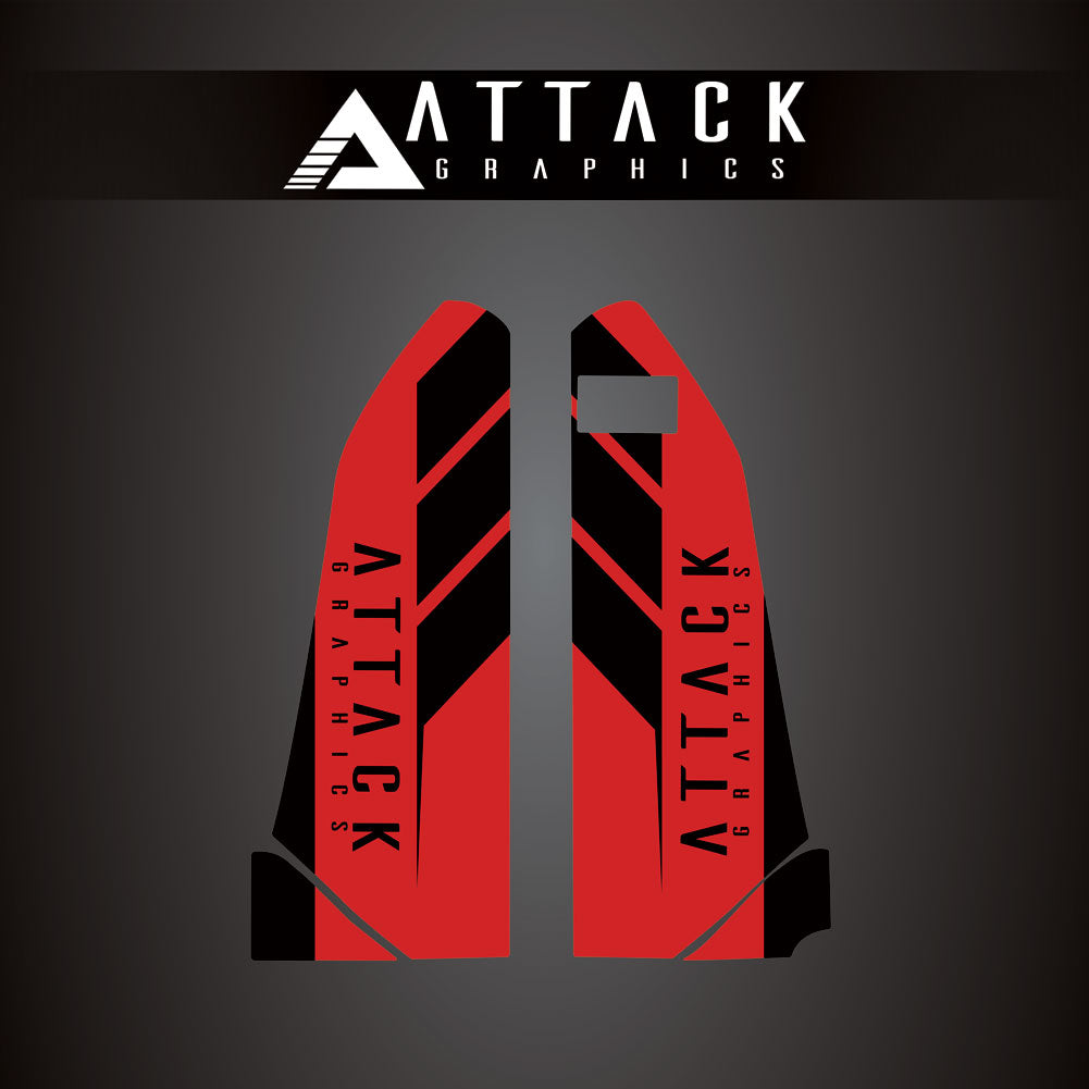 Attack Graphics Renegade Lower Fork Guard Decal#207125-P