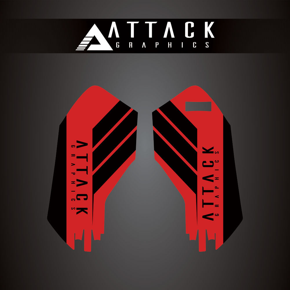 Attack Graphics Renegade Lower Fork Guard Decal#207125-P