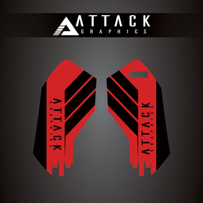 Attack Graphics Renegade Lower Fork Guard Decal#207125-P