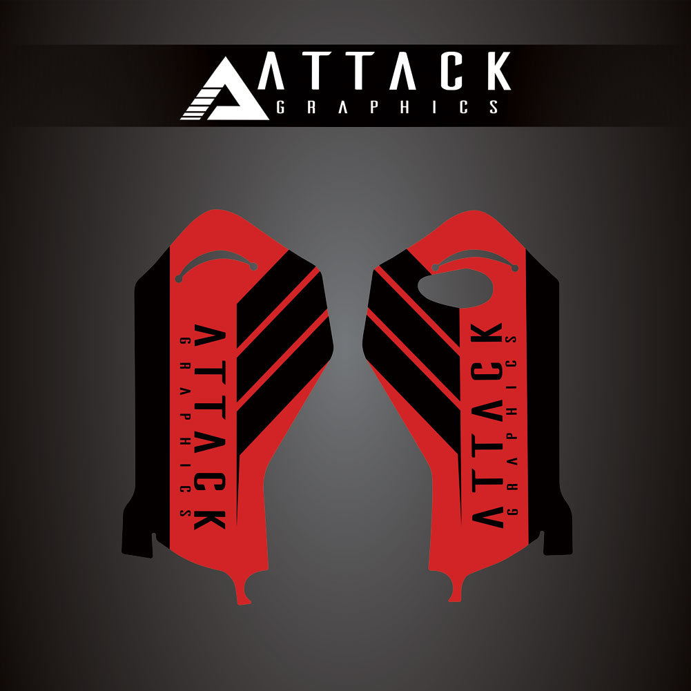 Attack Graphics Renegade Lower Fork Guard Decal#207125-P