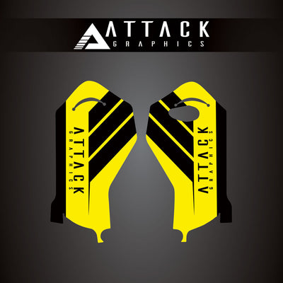 Attack Graphics Renegade Lower Fork Guard Decal#207125-P