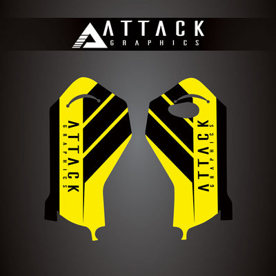 Attack Graphics Renegade Lower Fork Guard Decal#207125-P