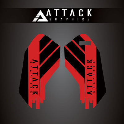 Attack Graphics Renegade Lower Fork Guard Decal#207125-P