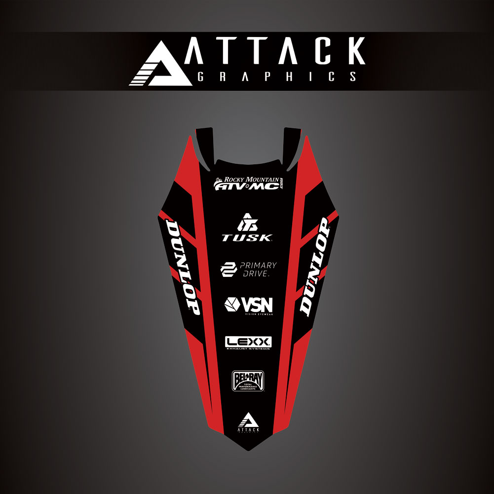 Attack Graphics Renegade Rear Fender Decal#207127-P