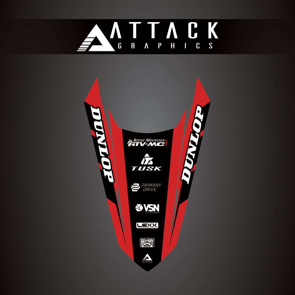 Attack Graphics Renegade Rear Fender Decal#207127-P