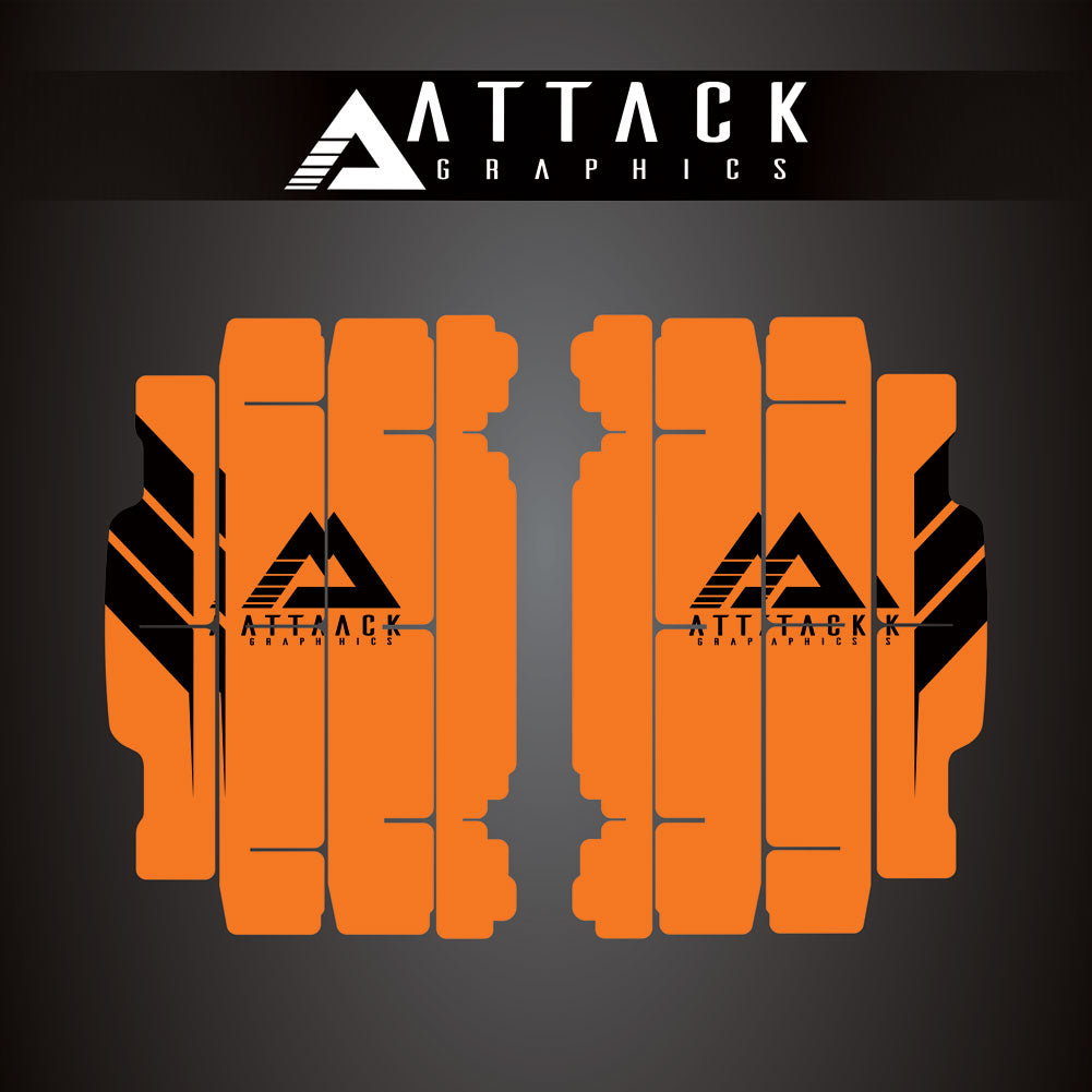 Attack Graphics Renegade Radiator Louver Decals#207128-P