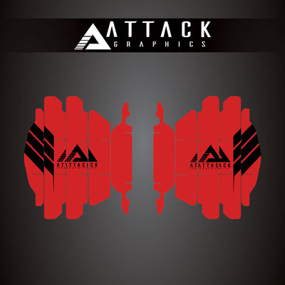 Attack Graphics Renegade Radiator Louver Decals#207128-P