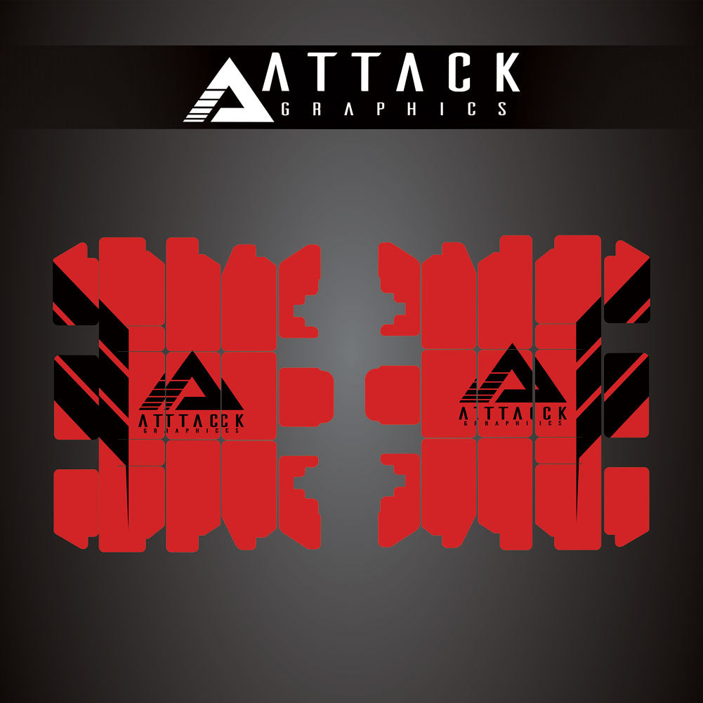 Attack Graphics Renegade Radiator Louver Decals#207128-P