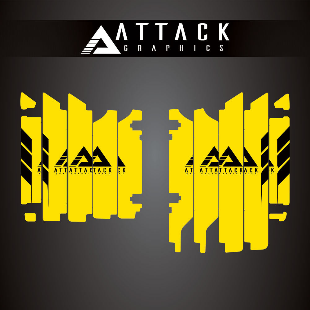 Attack Graphics Renegade Radiator Louver Decals#207128-P