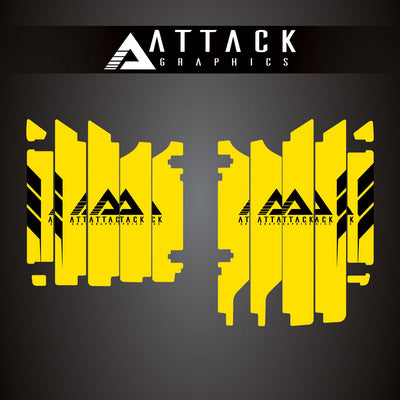 Attack Graphics Renegade Radiator Louver Decals#207128-P