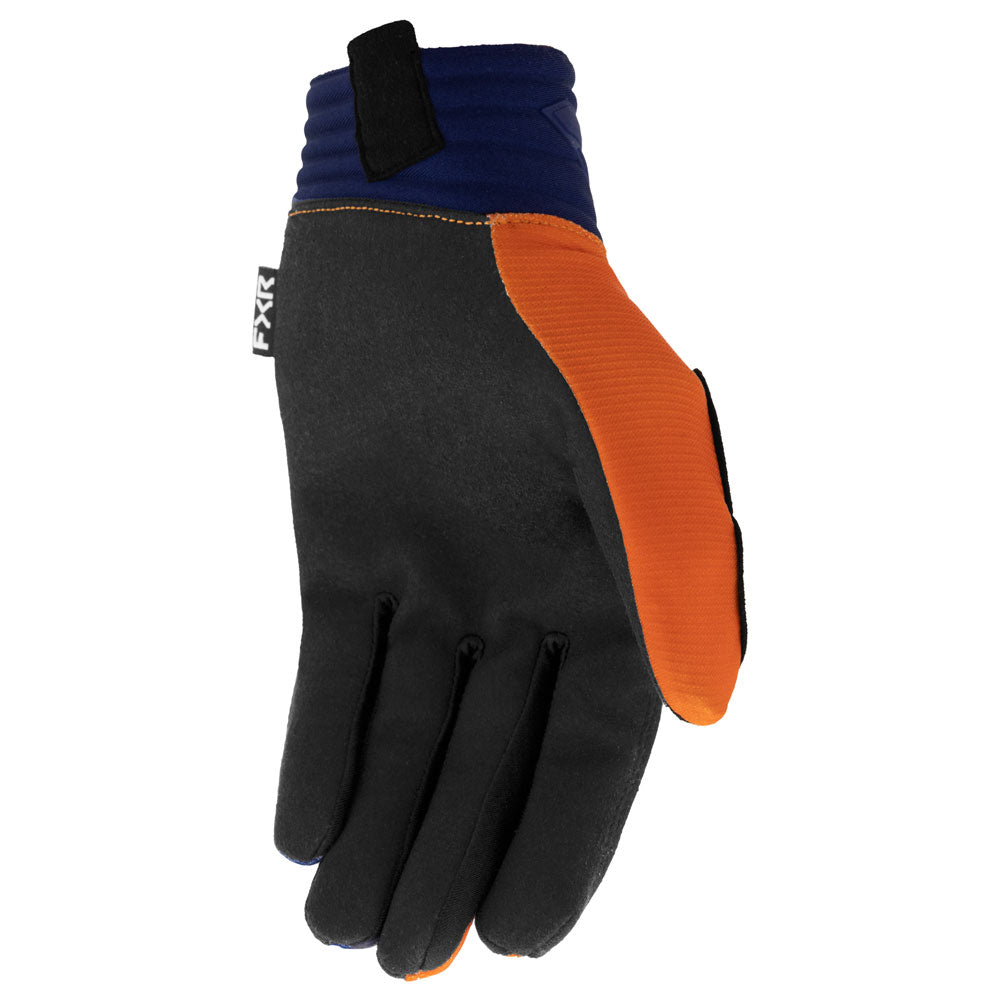 FXR Racing Prime Gloves Large Orange/Navy#mpn_233403-3045-13