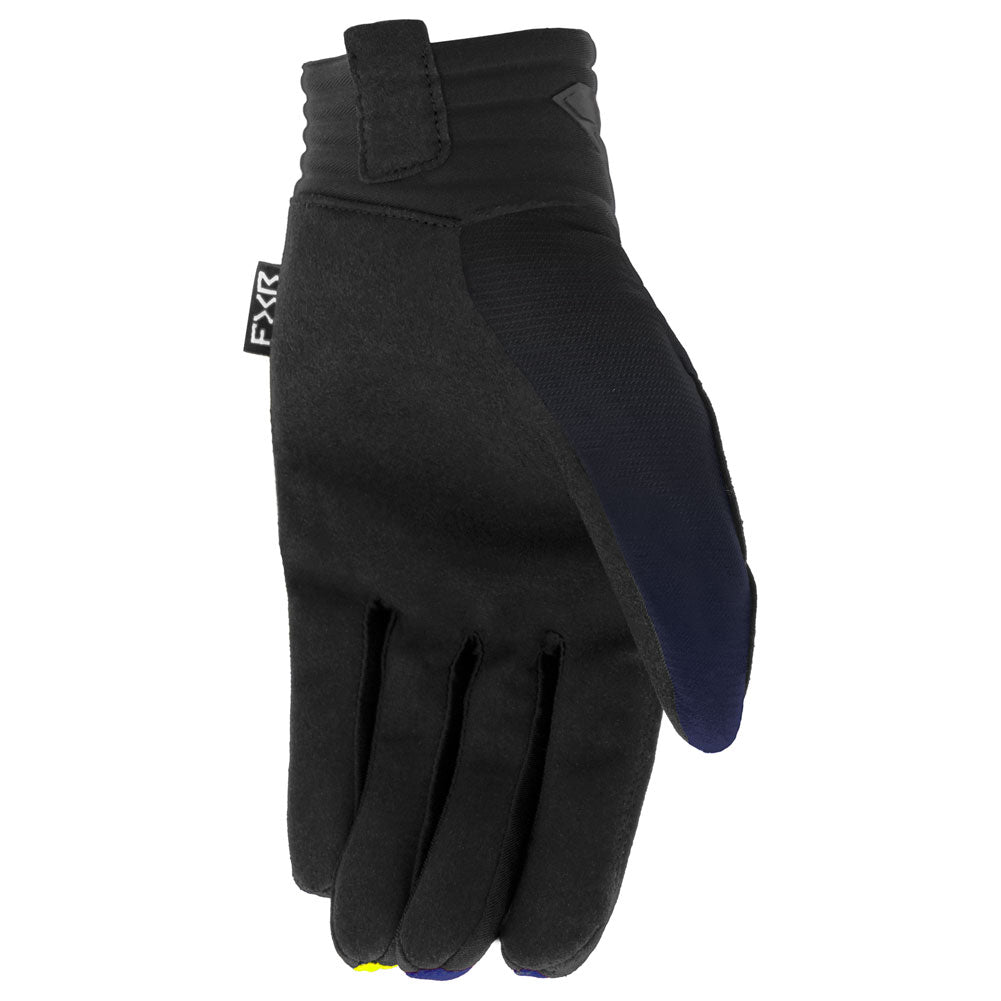 FXR Racing Prime Gloves Large Midnight/Hi-Viz#mpn_233403-4510-13