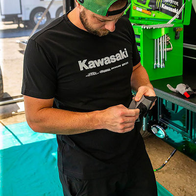 D'Cor Visuals Kawasaki Racing T-Shirt#210178-P