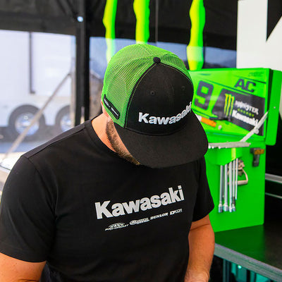 D'Cor Visuals Kawasaki Racing T-Shirt#210178-P