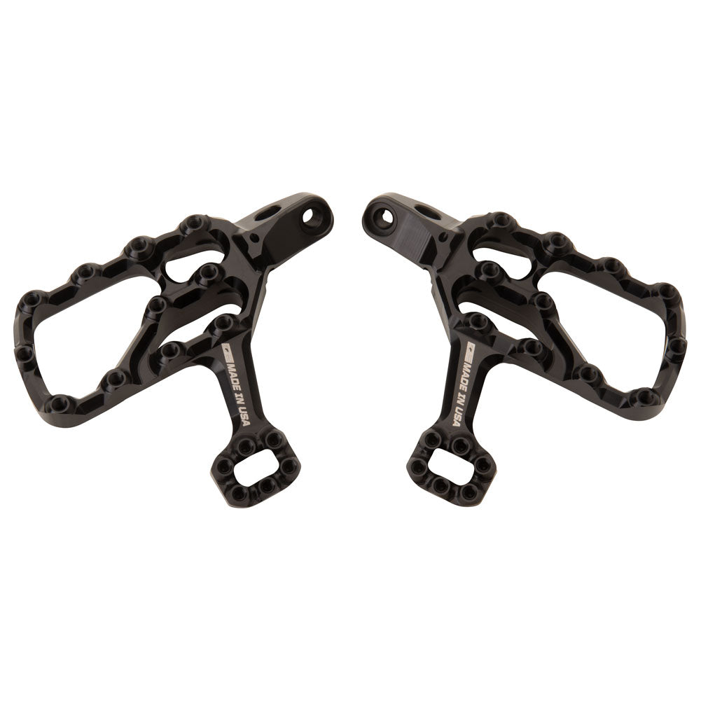 Fastway Ext Motorcycle Foot Pegs Kit Black#mpn_2103440001