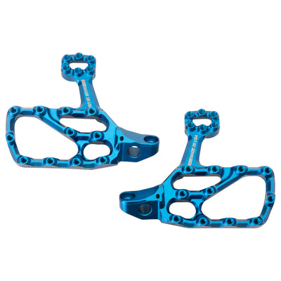 Fastway Ext Motorcycle Foot Pegs Kit Blue#mpn_2103440002