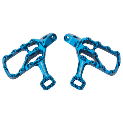 Fastway Ext Motorcycle Foot Pegs Kit Blue#mpn_2103440002