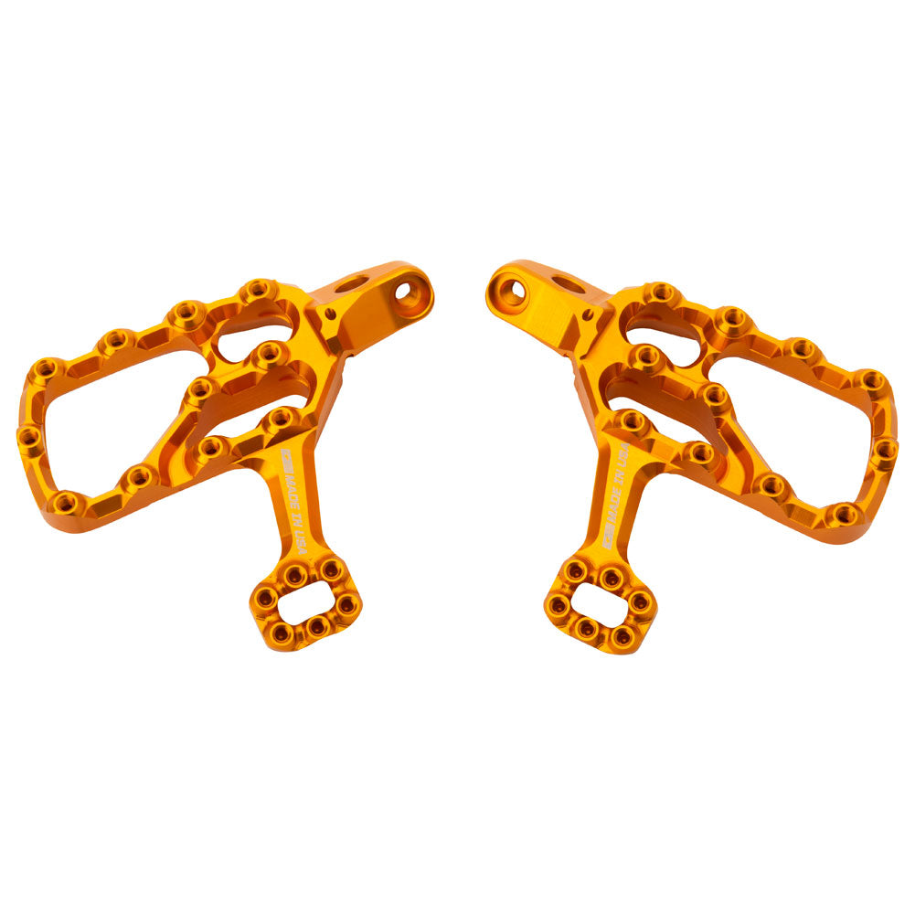 Fastway Ext Motorcycle Foot Pegs Kit Orange#mpn_2103440003