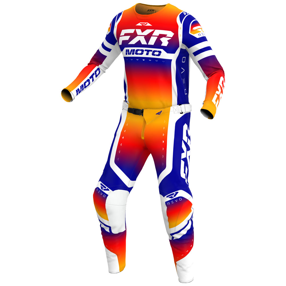 FXR Racing Revo Pro MX LE Pant 32" Anodized#mpn_233380-2300-32