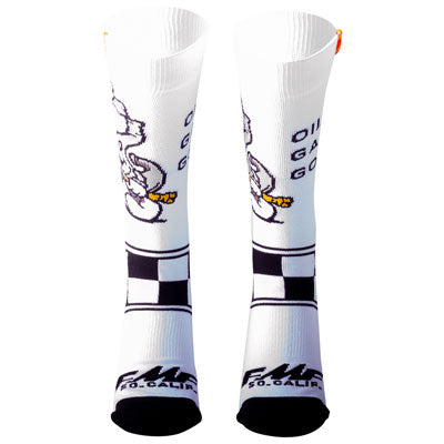 FMF Mr Pre Mix Socks Size 10-13 White#SP22194908-WHT-OS