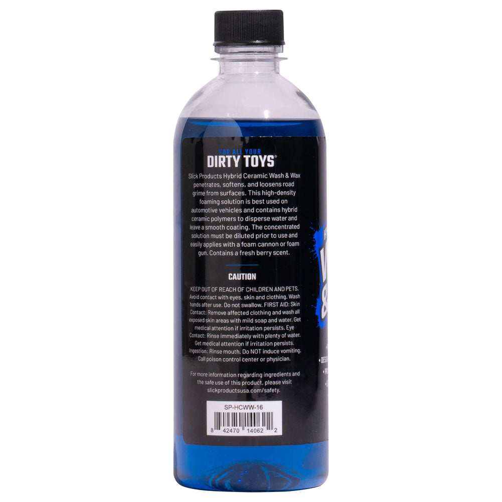 Slick Products Hybrid Ceramic Wash & Wax 16 oz. #SP-HCWW-16