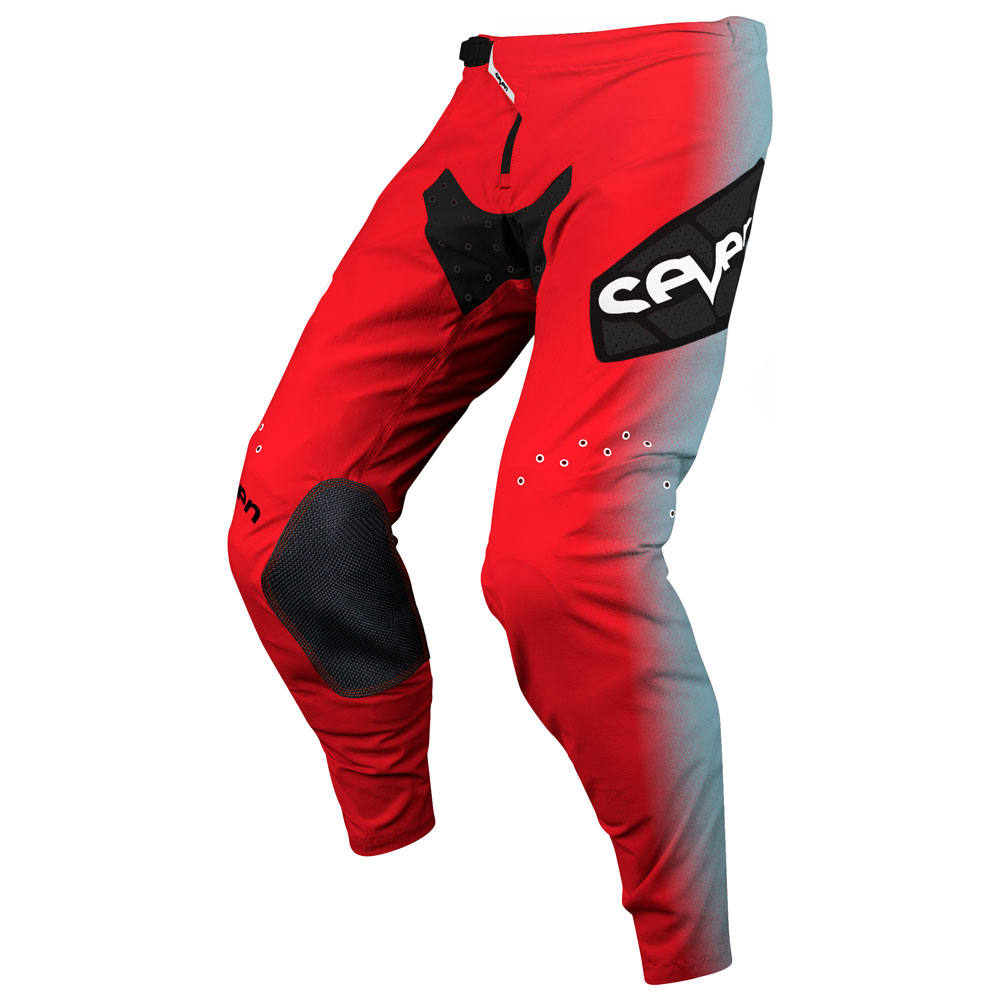 Seven Zero Dissolve Pant 28" Flo Red/Blue#2132440001