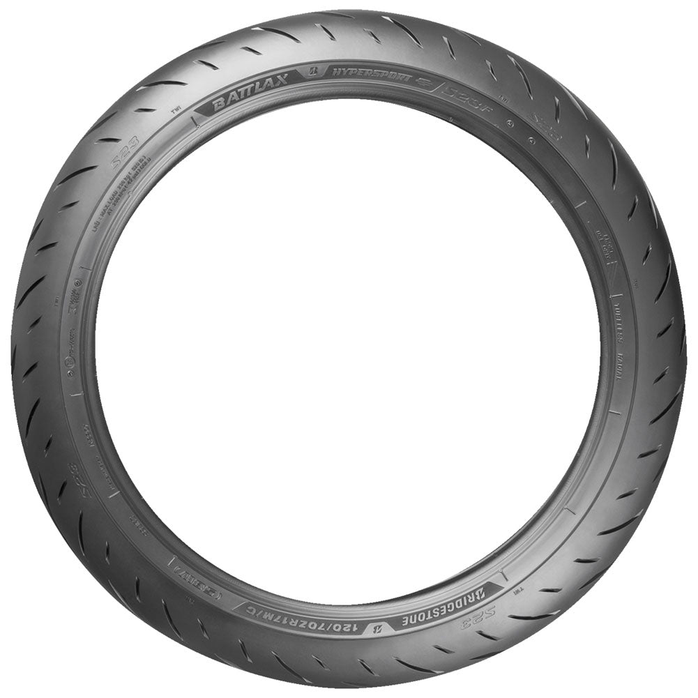 Bridgestone Battlax S23 Hypersport Front Motorcycle Tire 120/70ZR-17 (58W)#2137200001