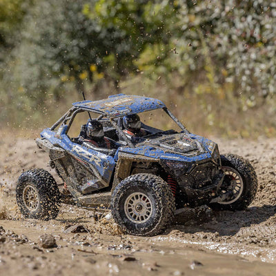 Losi Polaris RZR Rey 4X4 1:10 Scale Polaris Blue#LOS03029T1