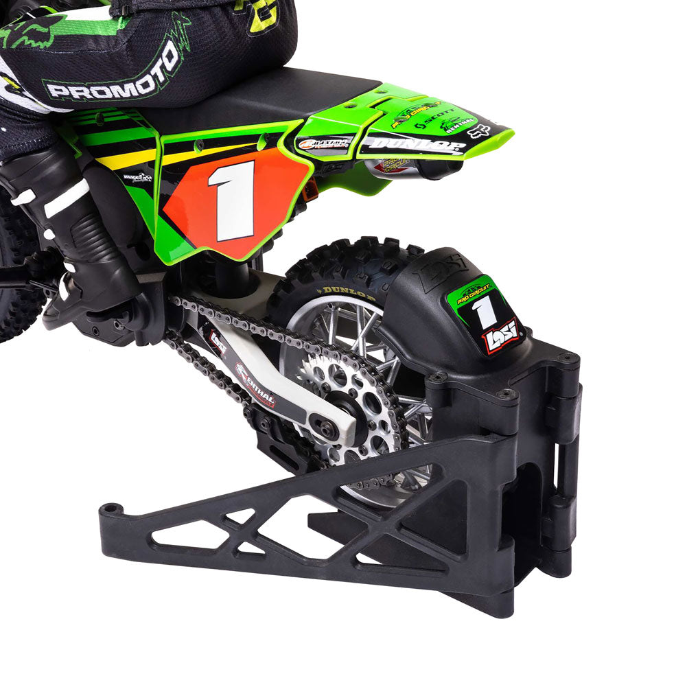 Losi Promoto-MX Motorcycle 1:4 Scale Green#LOS060002