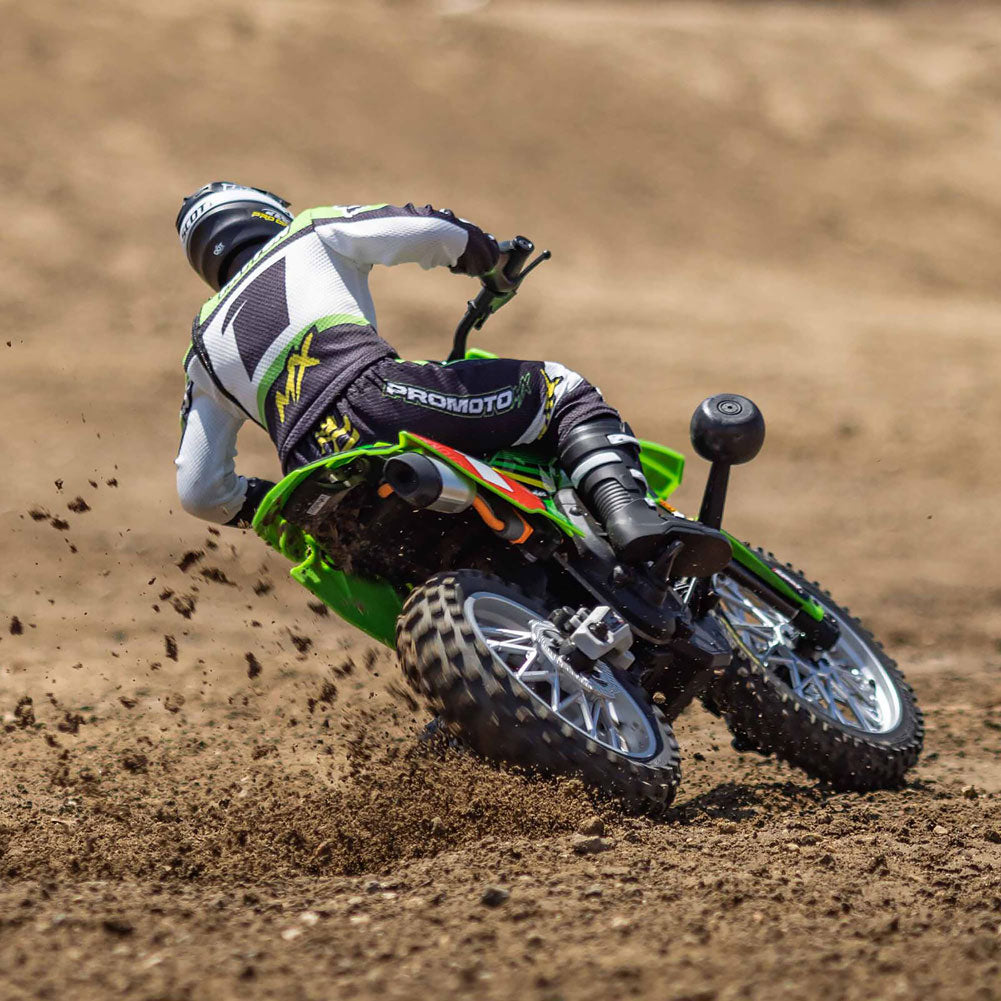 Losi Promoto-MX Motorcycle 1:4 Scale Green#LOS060002